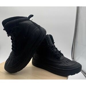 Nike ACG Woodside 2 High Boots Black Youth US 7Y Winter 524872-004‎